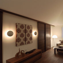 Load image into Gallery viewer, PH Hat Wall Light in living room.
