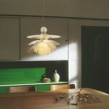 Load image into Gallery viewer, PH Septima Pendant Light in living room.
