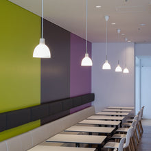 Load image into Gallery viewer, Toldbod Glass Pendant Light in Dining Room.
