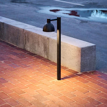 Load image into Gallery viewer, Toldbod Outdoor Bollard in outside.
