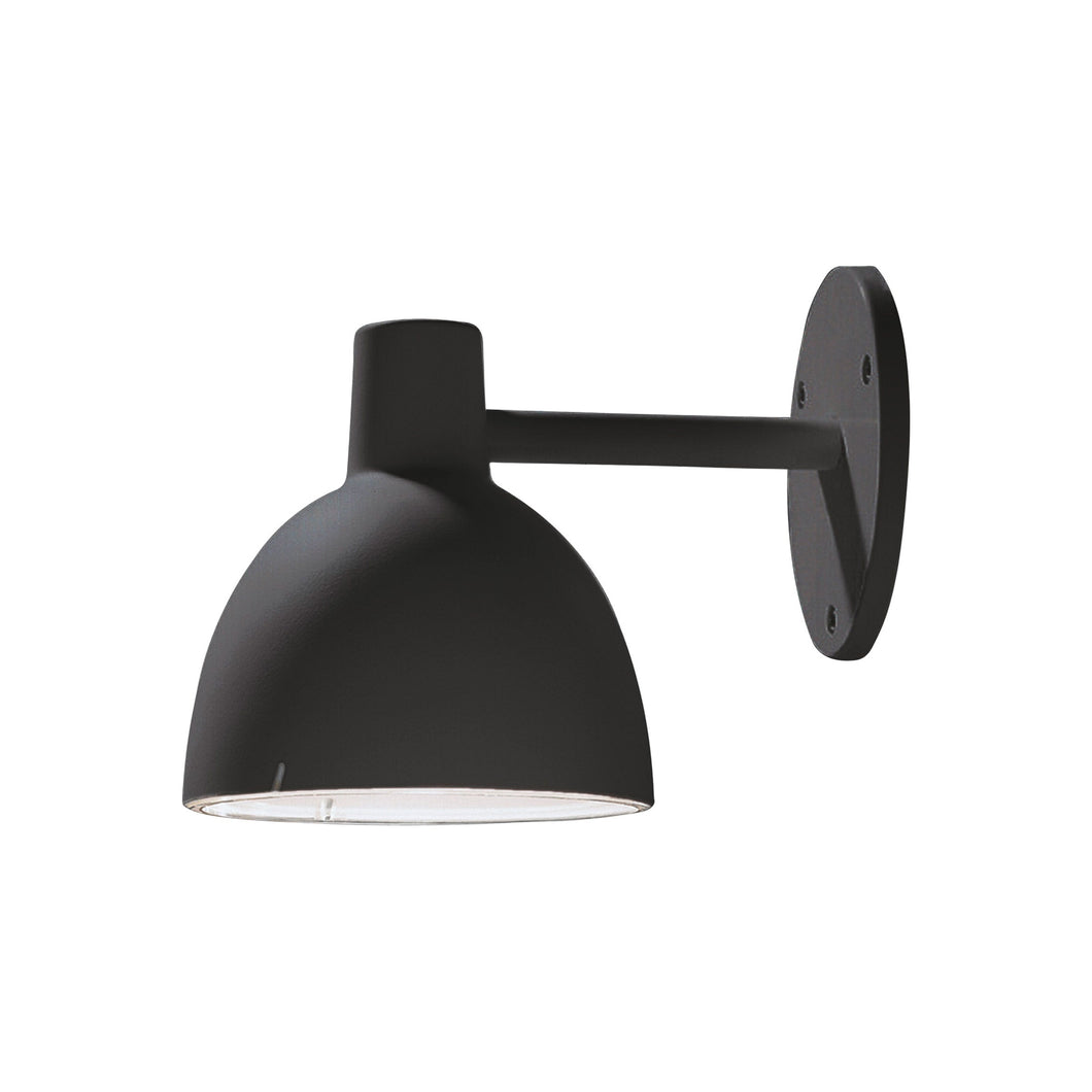 Toldbod Wall Light in Black texture.