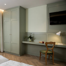Load image into Gallery viewer, VL 38 LED Table Lamp in Bedroom.
