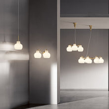 Load image into Gallery viewer, VL Crown Wall Light in room.
