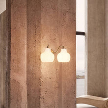 Load image into Gallery viewer, VL Crown Wall Light in room.
