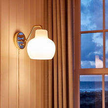 Load image into Gallery viewer, VL Crown Wall Light in room.
