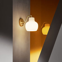 Load image into Gallery viewer, VL Crown Wall Light in room.
