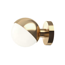 Load image into Gallery viewer, VL Studio Wall Light in Lacquered brass.
