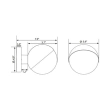 Load image into Gallery viewer, VL Studio Wall Light - line drawing.
