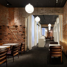 Load image into Gallery viewer, Wohlert Pendant Light in Dinning Room.
