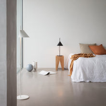 Load image into Gallery viewer, Yuh LED Floor Lamp in bedroom.
