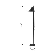 Load image into Gallery viewer, Yuh LED Floor Lamp - line drawing.
