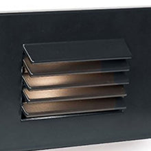 Load image into Gallery viewer, Louvered Rectangle LED Step and Wall Light in Detail.
