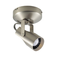 Load image into Gallery viewer, Low Voltage 007 LED Track Head in Brushed Nickel (Monopoint).
