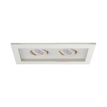 Load image into Gallery viewer, Low Voltage Multiple Light Recessed Trim (2-Light/LED/Trim).
