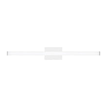 Load image into Gallery viewer, Lufe Square LED Bath Vanity Light in Chrome (Medium).
