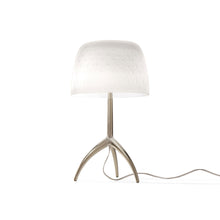 Load image into Gallery viewer, Lumiere 30th Table Lamp in Gold and White.

