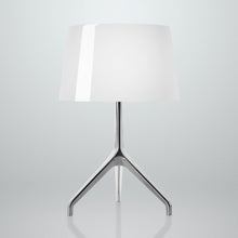 Load image into Gallery viewer, Lumiere XX Table Lamp in Aluminum/White/Large.
