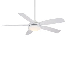 Load image into Gallery viewer, Lun-Aire LED Ceiling Fan in White.

