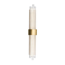 Load image into Gallery viewer, Luzerne LED Bath Vanity Light in Aged Brass (Large).
