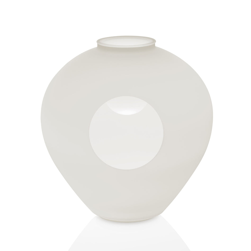 Madre LED Table Lamp in White.