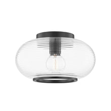 Load image into Gallery viewer, Maggie Flush Mount Ceiling Light in Old Bronze.
