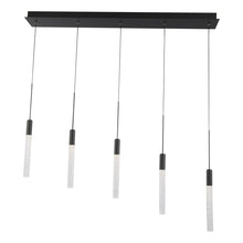 Load image into Gallery viewer, Magic Linear LED Chandelier in Detail.
