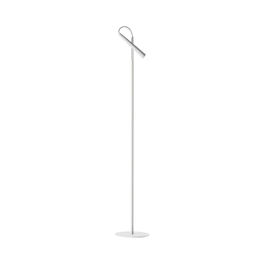 Magneto LED Floor Lamp in White.