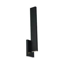 Load image into Gallery viewer, Mako Outdoor LED Wall Light in 3000K/Black.
