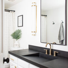 Load image into Gallery viewer, Malcolm LED Bath Bar in bathroom.
