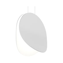 Load image into Gallery viewer, Malibu Discs™ LED Pendant Light in Medium/Satin White.

