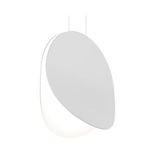Load image into Gallery viewer, Malibu Discs™ LED Pendant Light in Large/Satin White.
