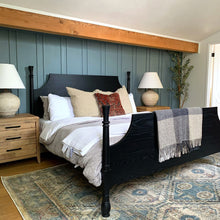 Load image into Gallery viewer, Malta Table Lamp in bedroom.
