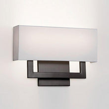 Load image into Gallery viewer, Manhattan LED Wall Light in Brushed Bronze (Medium).
