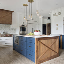 Load image into Gallery viewer, Marlow Multipoint Pendant Light in kitchen.
