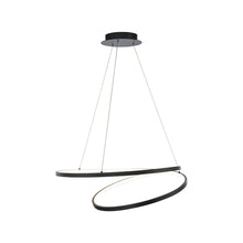 Load image into Gallery viewer, Marques LED Pendant Light in Black (Small).

