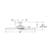 Load image into Gallery viewer, Marquis Ceiling Fan - line drawing.
