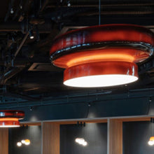 Load image into Gallery viewer, Bohemia LED Pendant Light in living room.
