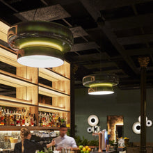 Load image into Gallery viewer, Bohemia LED Pendant Light in living room.

