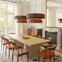 Load image into Gallery viewer, Bohemia LED Pendant Light in dining room.
