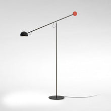 Load image into Gallery viewer, Copernica P LED Floor Lamp in Graphite/Red/Black.
