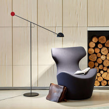 Load image into Gallery viewer, Copernica P LED Floor Lamp in living room.
