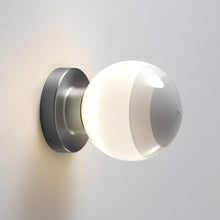 Load image into Gallery viewer, Dipping Light A2 LED Wall Light in Off White/Graphite.
