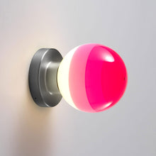 Load image into Gallery viewer, Dipping Light A2 LED Wall Light in Pink/Graphite.
