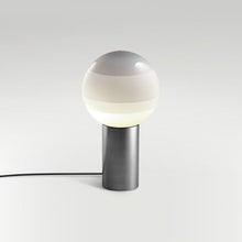 Load image into Gallery viewer, Dipping Light LED Table Lamp in Off White/Graphite/Small.
