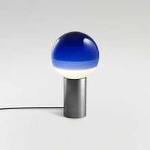 Load image into Gallery viewer, Dipping Light LED Table Lamp in Blue/Graphite/Small.
