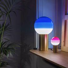 Load image into Gallery viewer, Dipping Light LED Table Lamp in living room.
