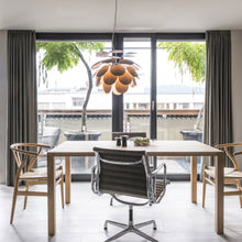 Load image into Gallery viewer, Discoco Pendant Light in living room.

