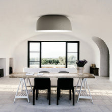 Load image into Gallery viewer, Djembe C 100 LED Flush Mount Ceiling Light in living room.

