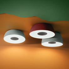 Load image into Gallery viewer, Djembe C 65 LED Flush Mount Ceiling Light in living room.
