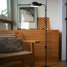 Load image into Gallery viewer, Funiculi Floor Lamp in living room.
